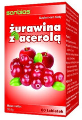Mirtillo rosso con Acerola 60 compresse SANBIOS
